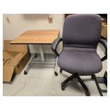 Office Training Room Set - Chair and Desk
