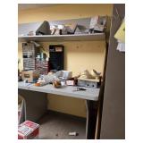 Contents of Room Commercial Office Storage System with Built-in Shelving