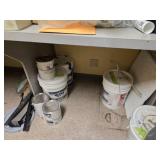 Contents of Room Commercial Office Storage System with Built-in Shelving