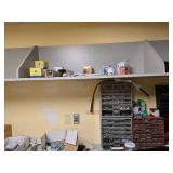 Contents of Room Commercial Office Storage System with Built-in Shelving
