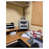 Contents of Room Commercial Office Storage System with Built-in Shelving