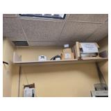 Contents of Room Commercial Office Storage System with Built-in Shelving