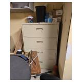 Contents of Room Commercial Office Storage System with Built-in Shelving