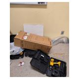 Contents of Room Commercial Office Storage System with Built-in Shelving