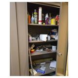 Contents of Room Commercial Office Storage System with Built-in Shelving