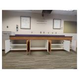 Commercial Grade Storage Cabinet Set with Purple Countertop