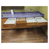 Complete Commercial Laboratory Cabinet Set