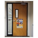 Commercial Door Hardware Set with Exit Sign