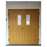 Commercial Door Closer Set with Exit Sign