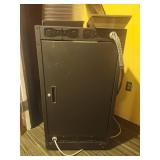 Professional Audio Equipment Rack with Crown Amplifier