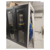 Professional Network Server Rack with Panduit Patch Panels
