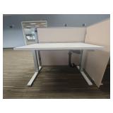 Modern Height-Adjustable Office Desk