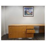 Executive L-Shaped Desk with Storage
