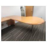 Executive L-Shaped Desk with Storage