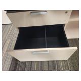 Modern Office Cubicle Workstation Set