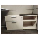 Modern Office Cubicle Set with Storage