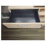 Modern Office Cubicle Set with Storage
