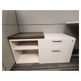 Modern Office Cubicle Workstation Set