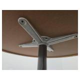 Round Conference Table with X-Base