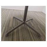 Round Conference Table with X-Base
