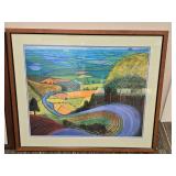 Pair of Modern Landscape Art Prints