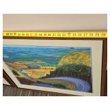 Pair of Modern Landscape Art Prints