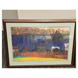 Pair of Modern Landscape Art Prints