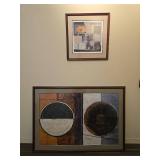 Contemporary Abstract Circle Art Print Set