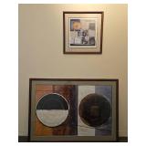 Contemporary Abstract Circle Art Print Set