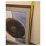 Contemporary Abstract Circle Art Print Set