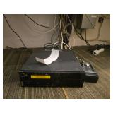 Modern Computer Workstation Setup with Contents