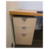 Modern Computer Workstation Setup with Contents