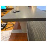 Modern Computer Workstation Setup with Contents