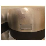 (2) Simplehuman Stainless Steel Commercial Trash Cans