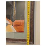 Modern Art Print Collection in Wooden Frames