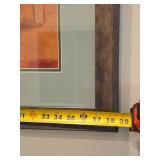 Modern Art Print Collection in Wooden Frames