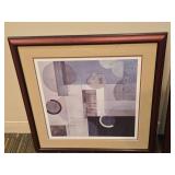 Modern Art Print Collection in Wooden Frames