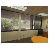 GIEGER BRICKEL Executive Office Desk, Chairs And Art Work