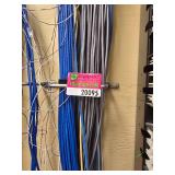 Commercial Network Patch Panel System with Cat6 Cable Installation
