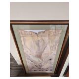 Modern Abstract Art Print Collection in Wood Frames