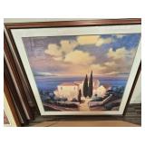 Framed Art Collection - Mountain Landscapes & Sleds