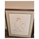 Collection of Picasso Prints and Mediterranean Painting