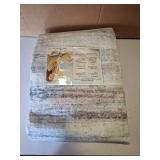 3x10 Washable Runner Rug for Family: Easy-to-Clean Runners for Hallway Entryway Bedroom - Stain and Water Resistant Rugs with Non-Slip Backing - Soft Low-Pile Carpet 10ft Beige Grey