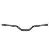 25.4 Bike Handlebar - 30mm, 55mm, 70mm, 90mm,120mm Riser Handlebar - 620mm Aluminium Alloy Mountain Bike Bicycle Handlebars (25.4-50mm Rise)