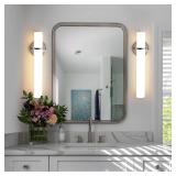 AIJIASI Brushed Nickel Bathroom Sconces Wall Lighting 18W LED Dimmable Vanity Light Fixture, 3000K Modern Wall Light Fixtures Indoor Wall Lamps for Bedroom Living Room Mirror Hallway Porch 18 inch