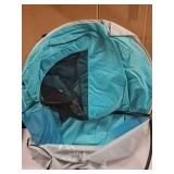 WolfWise UPF 50+ Easy Pop Up 3 Person Beach Tent Sport Umbrella Instant Sun Shelter Tent Sun Shade Canopy