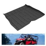 KIWI MASTER Bed Liner Mat for 2016-2025 Honda Pioneer 1000-5 Accessories All Weather Protector Slush Cargo Trunk Tray Floor Mats Black