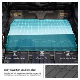 KIWI MASTER Bed Liner Mat for 2016-2025 Honda Pioneer 1000-5 Accessories All Weather Protector Slush Cargo Trunk Tray Floor Mats Black