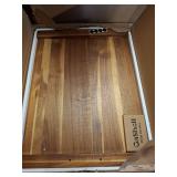 GASHELL Noodle Board Stove Cover with Handles for Electric, Gas Stove Top (Acacia Wood)