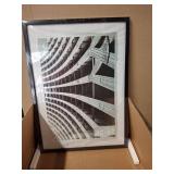 MCS Foundation 20x28 Poster Frame Traditional White, Vertical & Horizontal Wall Hanging Large Picture Frame for Photos, Posters & Art Prints (1-Pack)